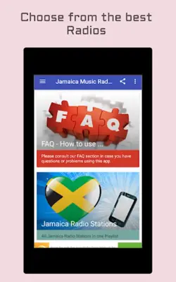 Jamaica Radio Music & News android App screenshot 7